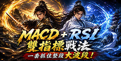 【直播】MACD＋RSI雙指標戰法，一套抓住整段大波段！