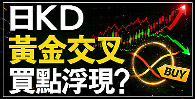 【直播】關鍵買點來了？日KD黃金交叉全面解析！